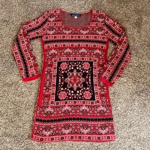 Blue Rain Sweater Dress